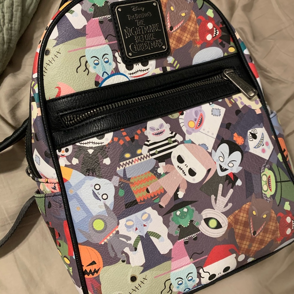 Nightmare before Christmas Disney purse backpack